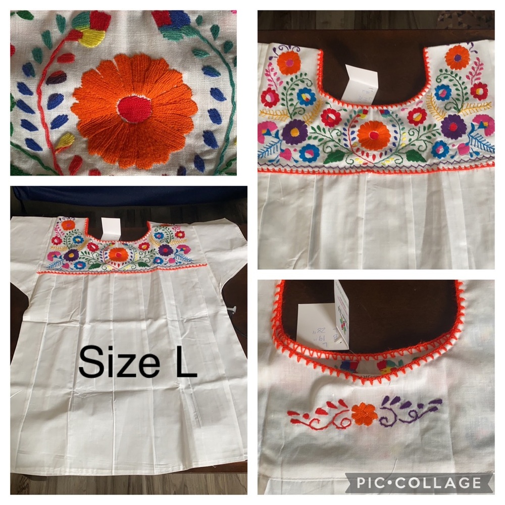 🇲🇽 NWT Traditional Mexican blouse. - Picture 12 of 16